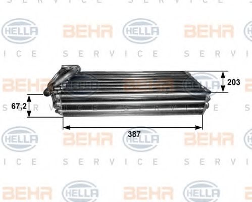 Imagine evaporator,aer conditionat HELLA 8FV 351 211-101