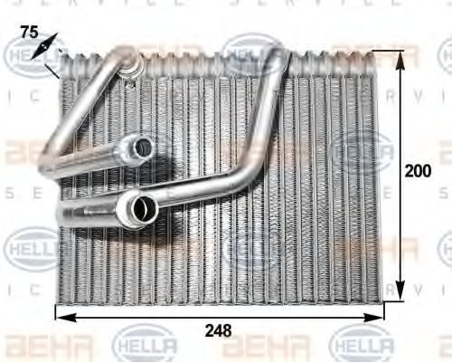 Imagine evaporator,aer conditionat HELLA 8FV 351 211-111