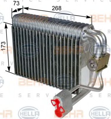 Imagine evaporator,aer conditionat HELLA 8FV 351 309-001