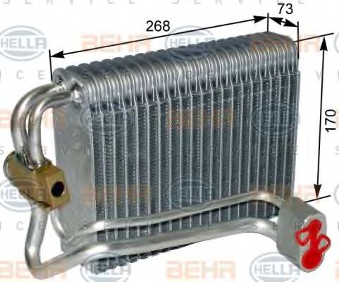 Imagine evaporator,aer conditionat HELLA 8FV 351 330-581