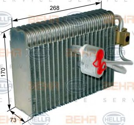 Imagine evaporator,aer conditionat HELLA 8FV 351 330-591