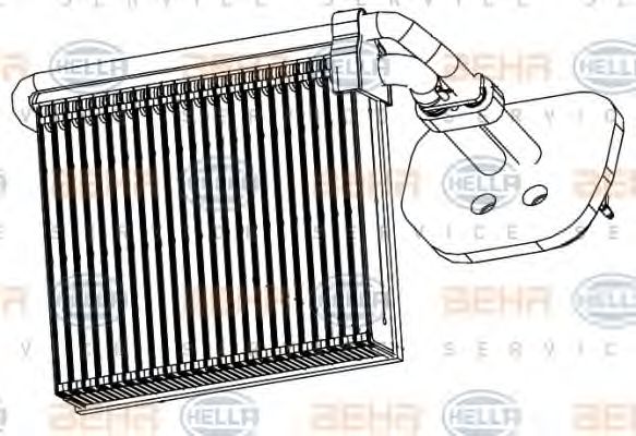 Imagine evaporator,aer conditionat HELLA 8FV 351 330-791