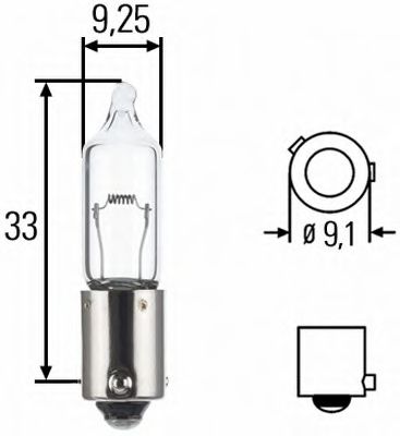 Imagine Bec incandescent HELLA 8GH 008 417-012