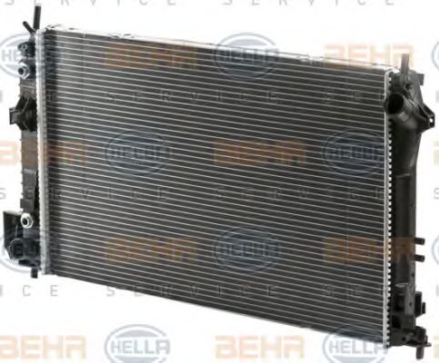 Imagine Radiator, racire motor HELLA 8MK 376 700-441