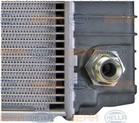 Imagine Radiator, racire motor HELLA 8MK 376 710-391