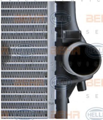 Imagine Radiator, racire motor HELLA 8MK 376 713-181