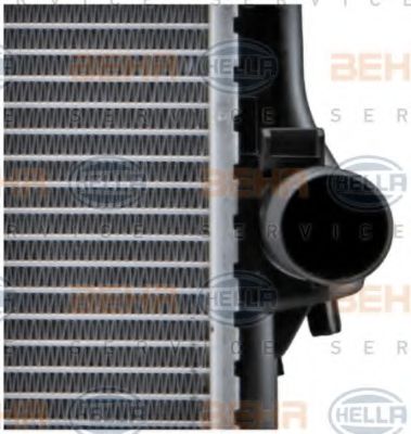 Imagine Radiator, racire motor HELLA 8MK 376 713-241