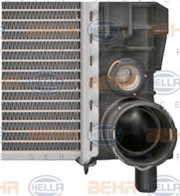 Imagine Radiator, racire motor HELLA 8MK 376 714-334