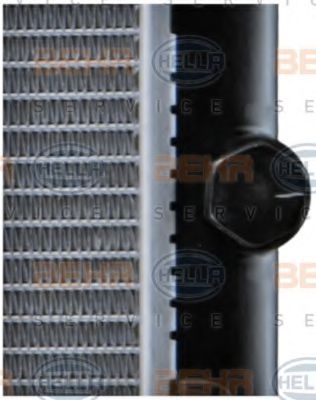 Imagine Radiator, racire motor HELLA 8MK 376 714-481