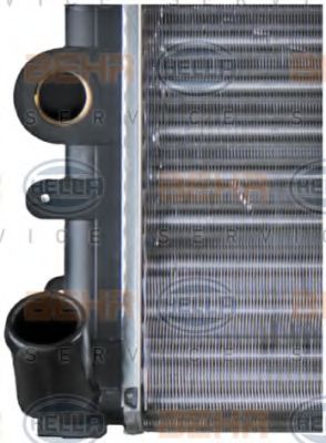 Imagine Radiator, racire motor HELLA 8MK 376 717-451