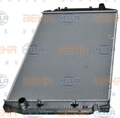 Imagine Radiator, racire motor HELLA 8MK 376 721-741