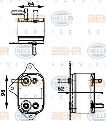 Imagine Racitor combustibil HELLA 8MK 376 745-011