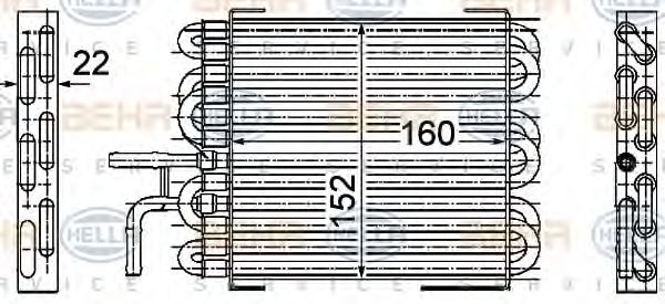 Imagine Racitor combustibil HELLA 8MK 376 745-061