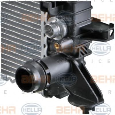 Imagine Radiator, racire motor HELLA 8MK 376 745-651