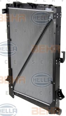 Imagine Radiator, racire motor HELLA 8MK 376 751-764