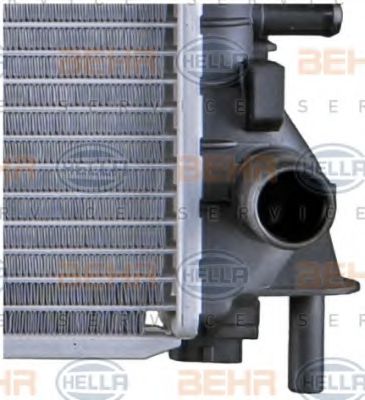 Imagine Radiator, racire motor HELLA 8MK 376 764-031