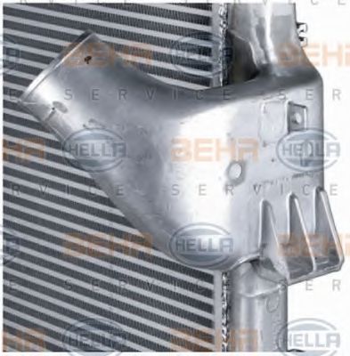 Imagine Intercooler, compresor HELLA 8ML 376 724-061