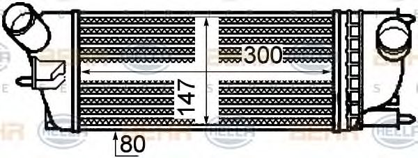 Imagine Intercooler, compresor HELLA 8ML 376 760-721