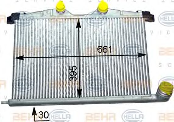 Imagine Intercooler, compresor HELLA 8ML 376 910-321