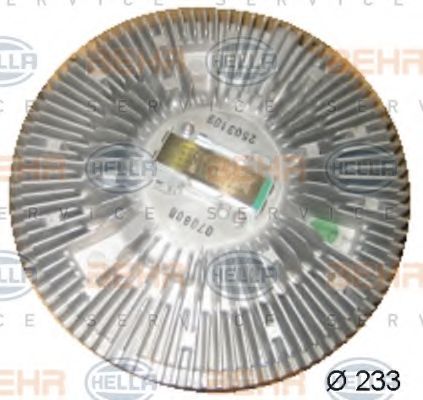 Cupla, ventilator radiator HELLA 8MV 376 730-071