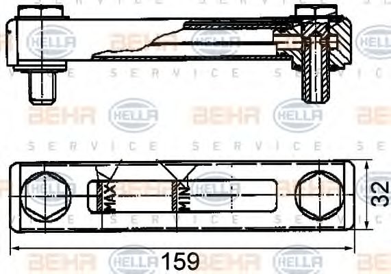 Imagine Intrerupator control nivel lichid racire HELLA 8MY 376 742-571