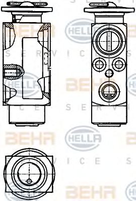 Imagine Supapa expansiune, clima HELLA 8UW 351 234-121