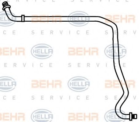 Imagine conducta presiune variabila,aer conditionat HELLA 9GS 351 337-261