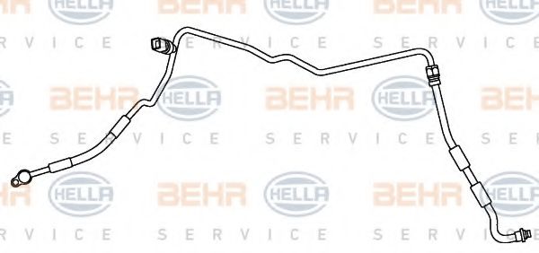 Imagine conducta inalta presiune,aer conditionat HELLA 9GS 351 337-401