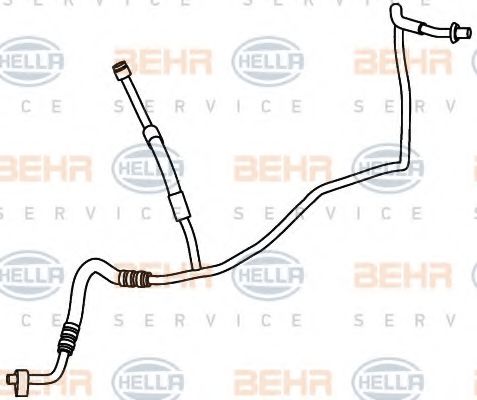 Imagine conducta inalta presiune,aer conditionat HELLA 9GS 351 337-561