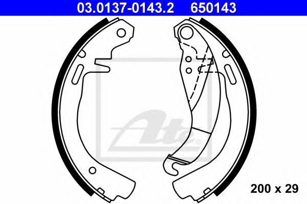 Imagine Set saboti frana ATE 03.0137-0143.2