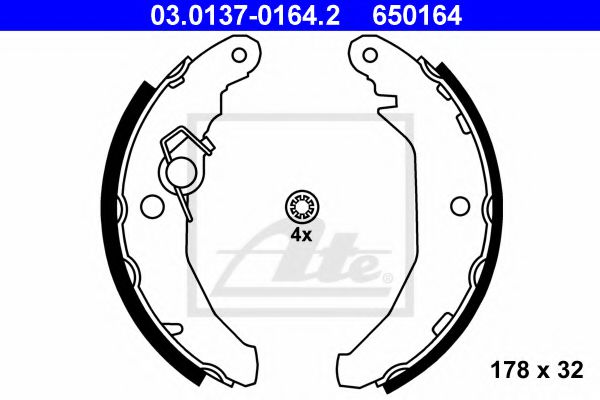 Imagine Set saboti frana ATE 03.0137-0164.2