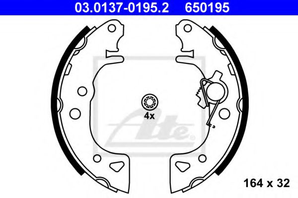 Imagine Set saboti frana ATE 03.0137-0195.2