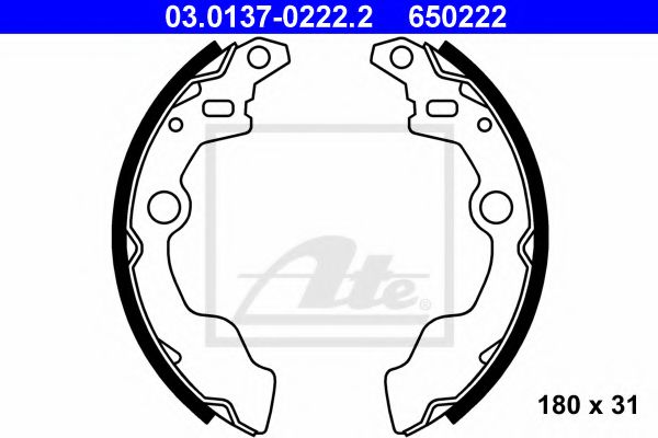 Imagine Set saboti frana ATE 03.0137-0222.2