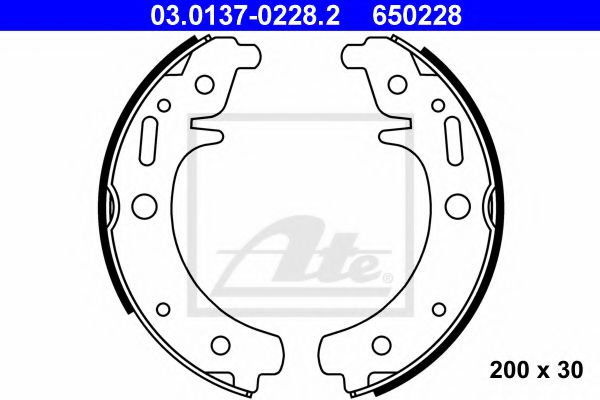 Imagine Set saboti frana ATE 03.0137-0228.2