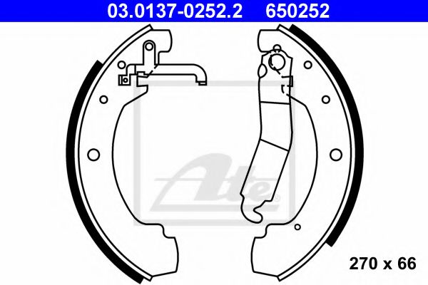 Imagine Set saboti frana ATE 03.0137-0252.2