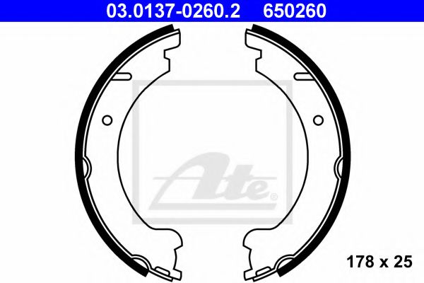 Imagine Set saboti frana, frana de mana ATE 03.0137-0260.2