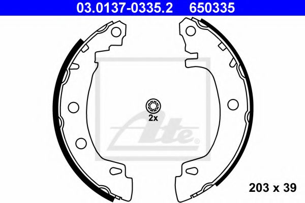 Imagine Set saboti frana ATE 03.0137-0335.2