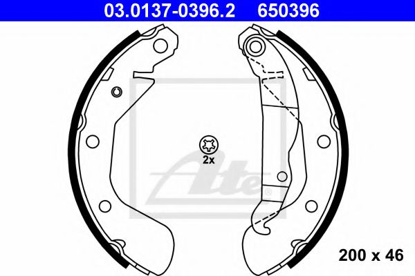 Imagine Set saboti frana ATE 03.0137-0396.2