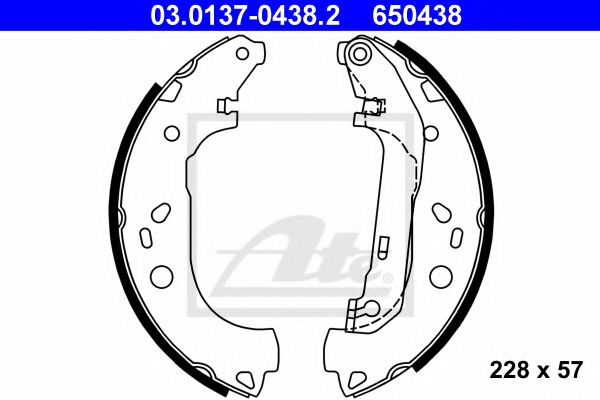 Imagine Set saboti frana ATE 03.0137-0438.2