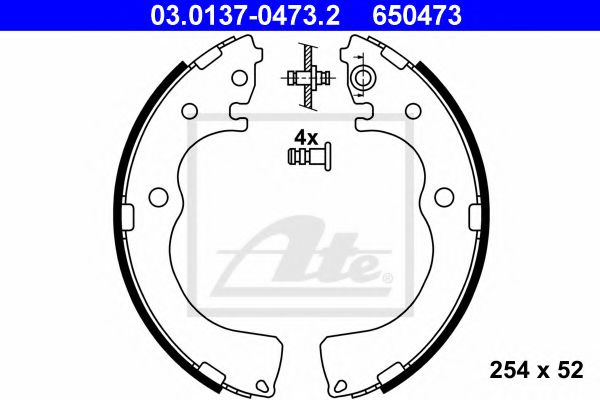 Imagine Set saboti frana ATE 03.0137-0473.2