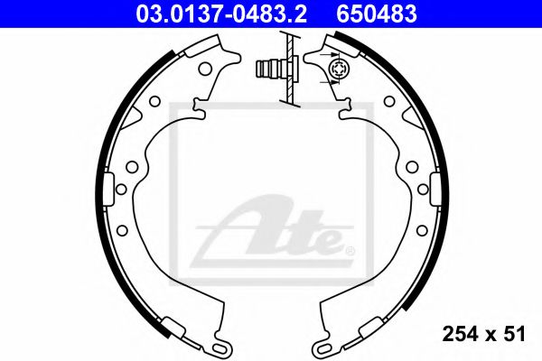 Imagine Set saboti frana ATE 03.0137-0483.2