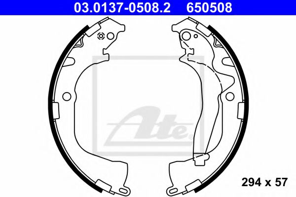 Imagine Set saboti frana ATE 03.0137-0508.2