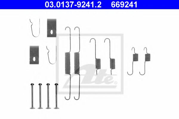Imagine Set accesorii, sabot de frana ATE 03.0137-9241.2