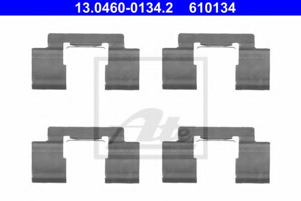 Imagine Set accesorii, placute frana ATE 13.0460-0134.2