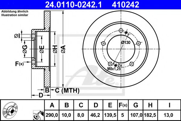 Imagine Disc frana ATE 24.0110-0242.1