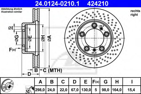 Imagine Disc frana ATE 24.0124-0210.1