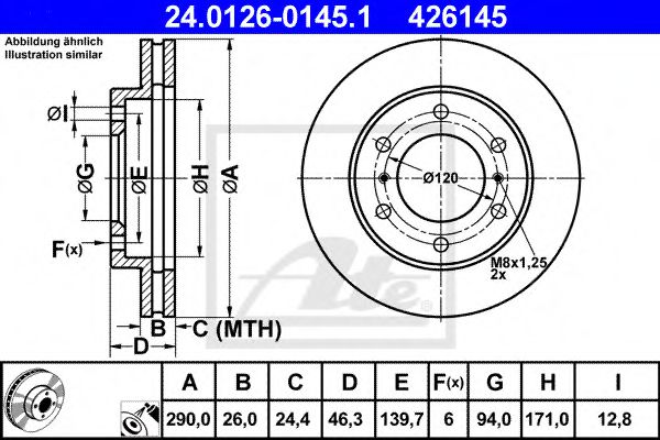 Imagine Disc frana ATE 24.0126-0145.1