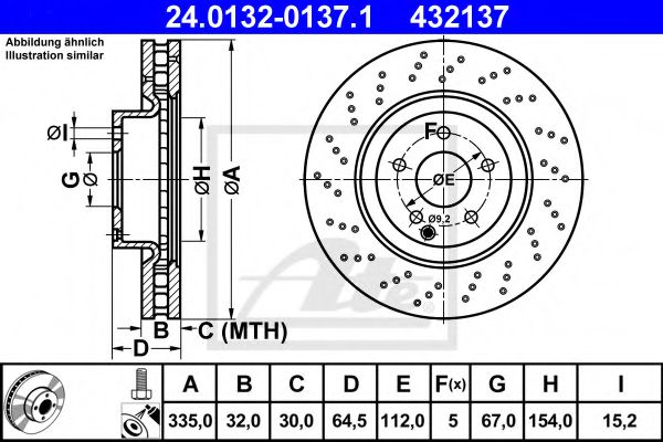 Imagine Disc frana ATE 24.0132-0137.1