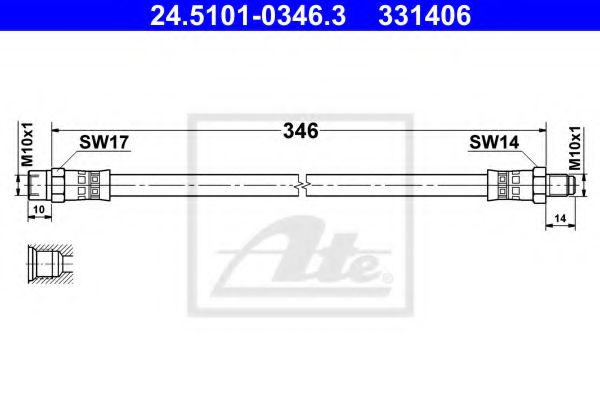 Imagine Furtun frana ATE 24.5101-0346.3