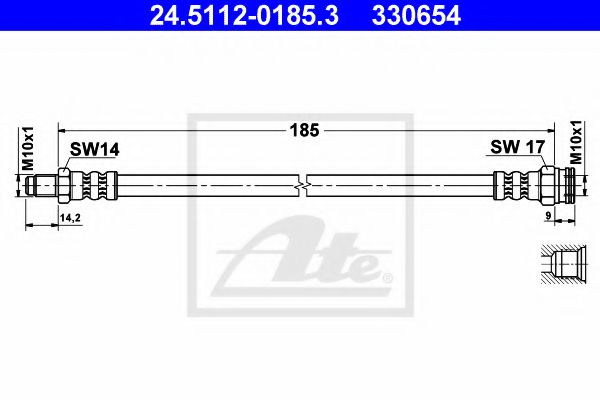 Imagine Furtun frana ATE 24.5112-0185.3